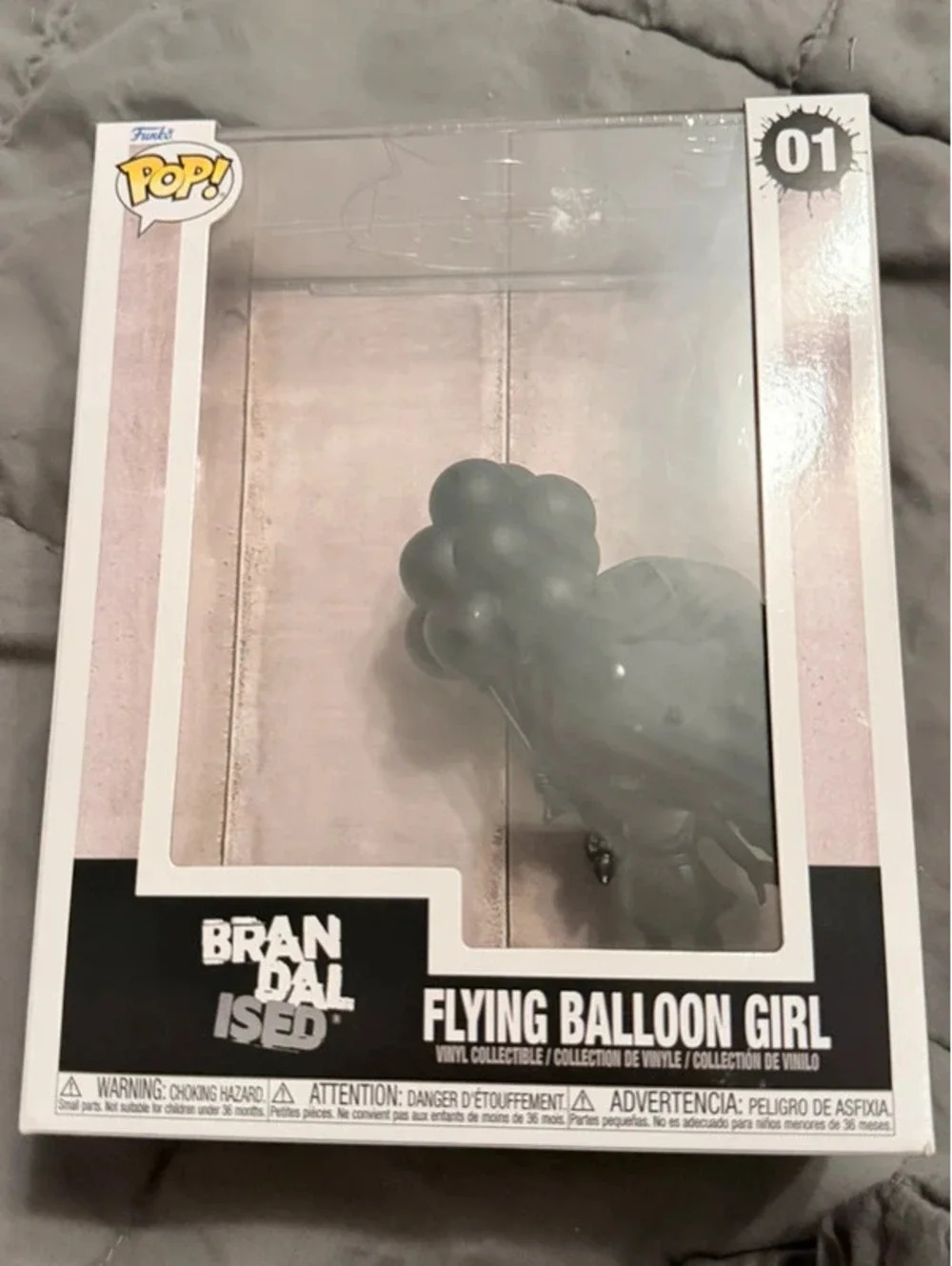Funko Pop Art Cover Brandalised Flying Balloon Girl #01 Vinyl